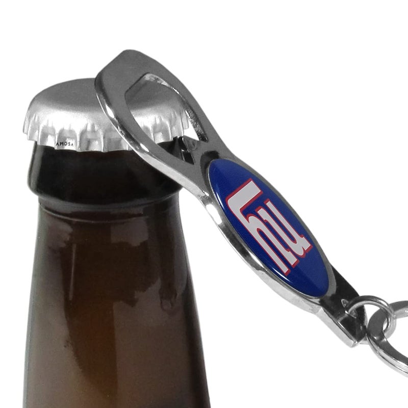 Siskiyou NFL Siskiyou Sports Fan Shop New York Giants Bottle Opener Key Chain One Size Team Color - Image 3